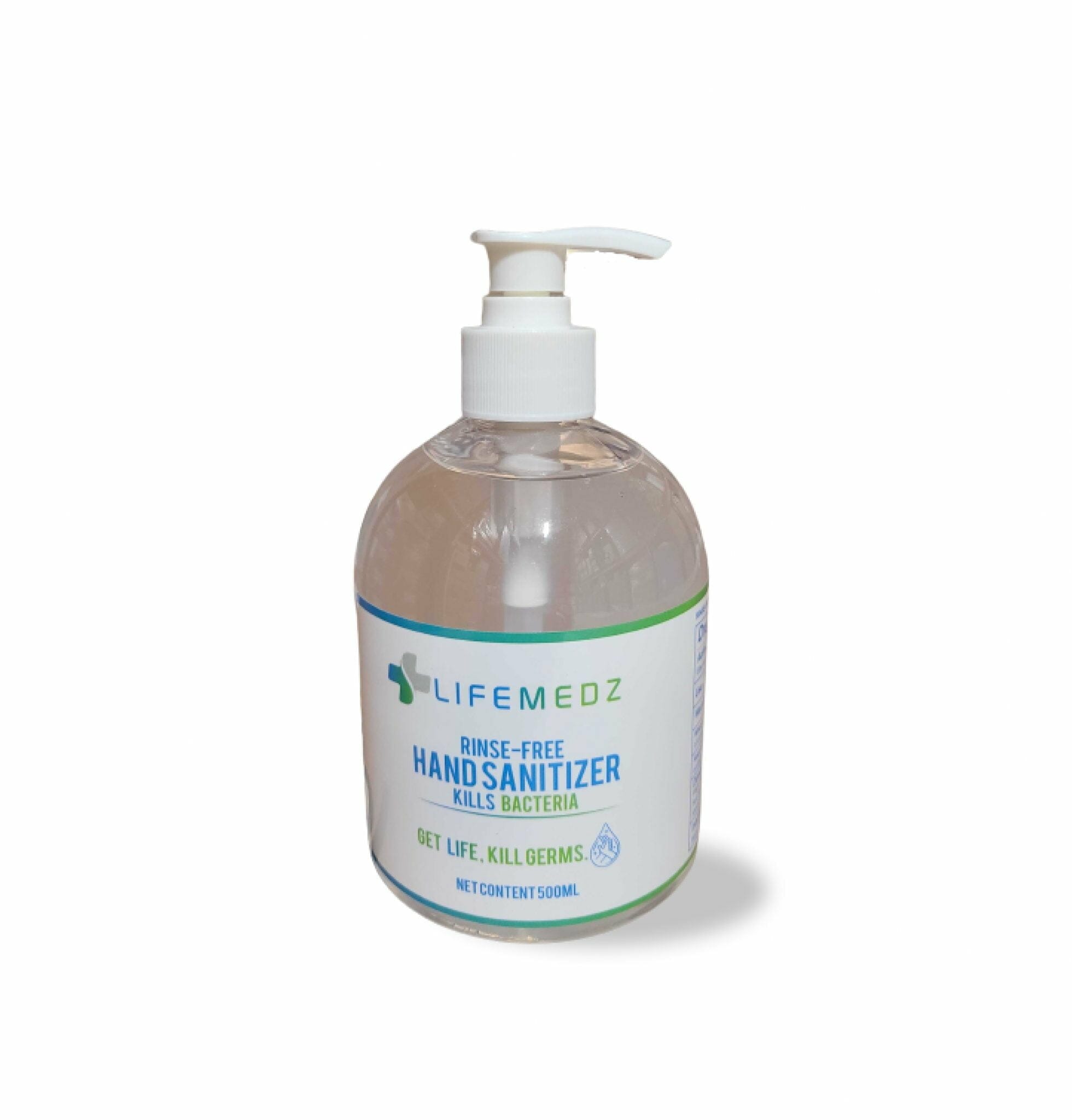 Rinse Free Hand Sanitizer Gel (500ml\16.9oz) LIFEMEDZ